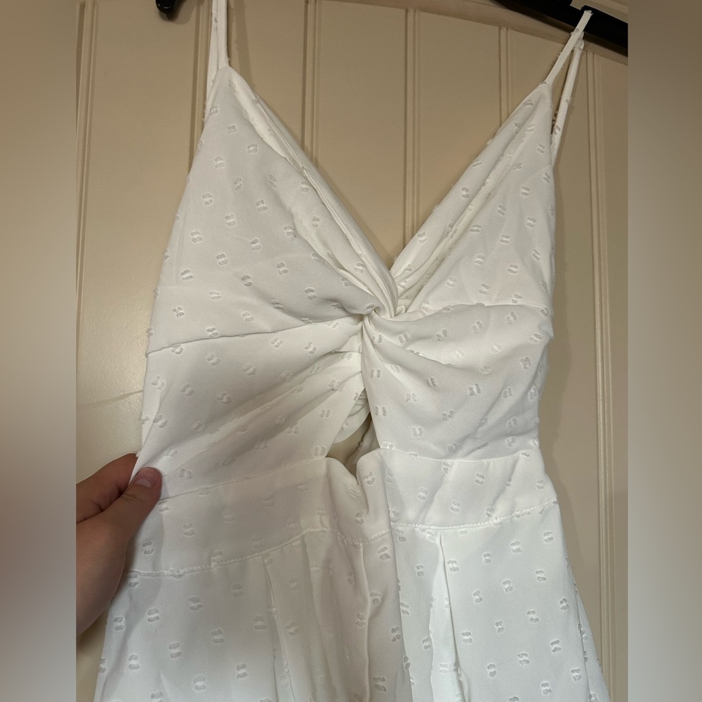 White SHEIN romper